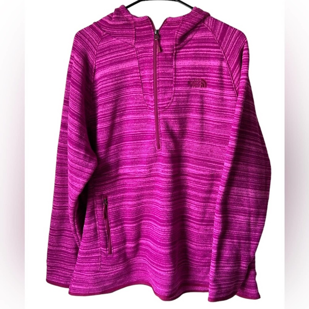 The North Face Womens Crescent 1/4 zip fleece size XXL  EUC